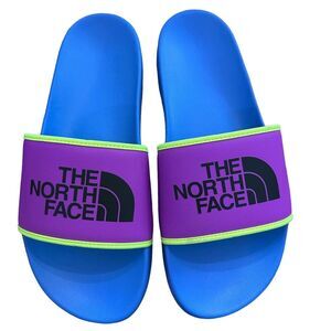 The North Face Basecamp Slide III Men Super Sonic‎ Blue Size 10 Men